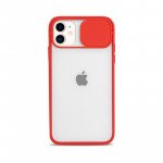 Wholesale Slim Armor Lens Protection Hybrid Case for iPhone 11 6.1 (Red)